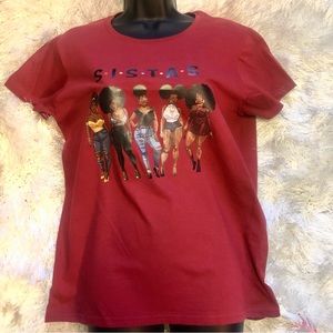 Red T-shirt size medium